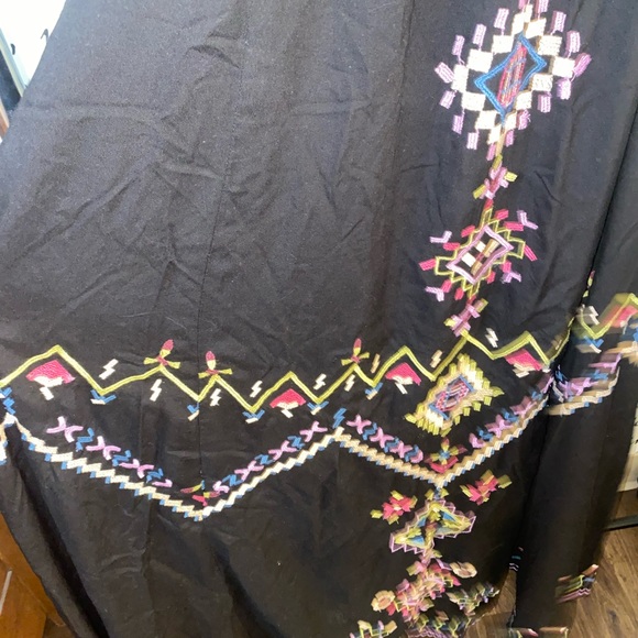 EMBROIDERED MAXI DRESS - Picture 12 of 14